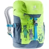 Deuter Schmusebär Sac à Dos 8l Enfant, Vert/bleu magasin pour 11