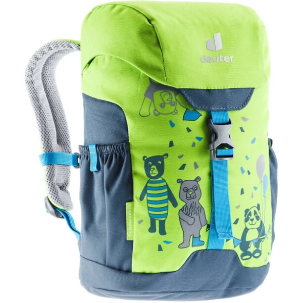 Deuter Schmusebär Sac à Dos 8l Enfant, Vert/bleu magasin pour 1