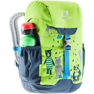 Deuter Schmusebär Sac à Dos 8l Enfant, Vert/bleu magasin pour 11