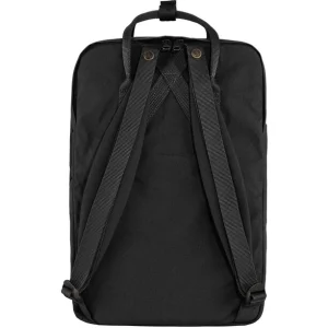 Fjällräven Fjällräven Kånken Laptop 17″ Sac à Dos, Noir soldes ligne 7