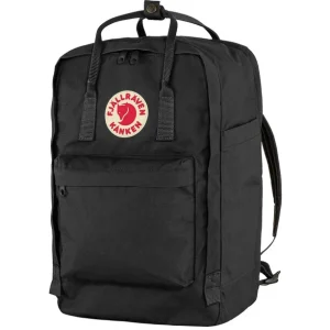 Fjällräven Fjällräven Kånken Laptop 17″ Sac à Dos, Noir soldes ligne 9