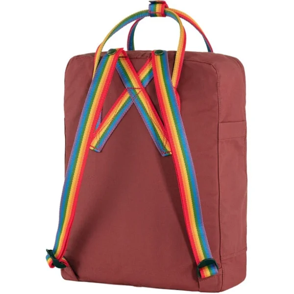 outlet Fjällräven Fjällräven Kånken Rainbow Sac à Dos, Rouge 5