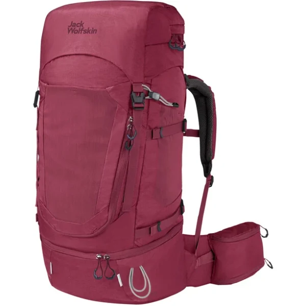 Jack Wolfskin Highland Trail 50+5 Backpack Women, Rouge marque pas cher 1