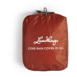 Lundhags Core Rain Cover 15-30l, Rouge soldes de Noël 6