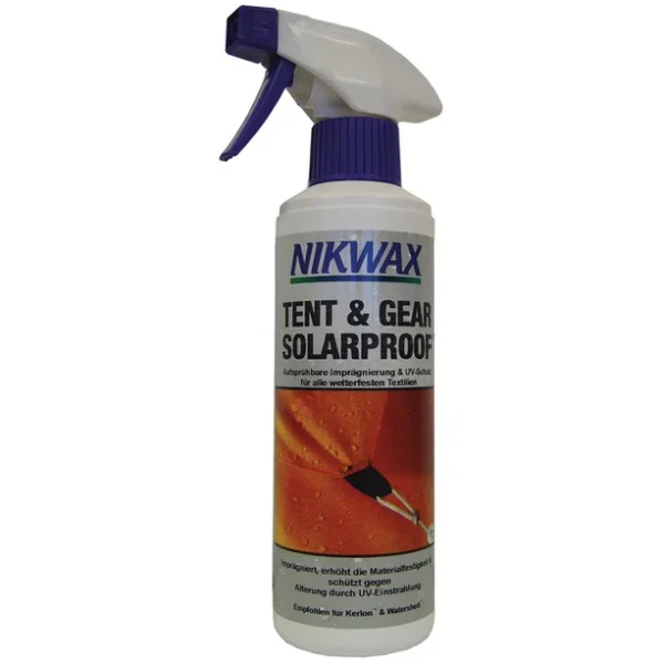 qualité supérieure Nikwax Tent & Gear SolarProof Spray Multifonction 500ml 1