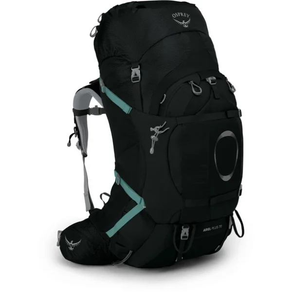 Osprey Ariel Plus 70 Sac à Dos Femme, Noir guranteed de qualité 1