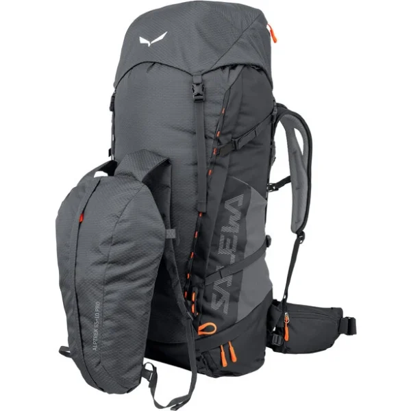 SALEWA Alptrek 65 + 10 Pro Sac à Dos, Gris outlet soldes 3