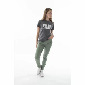 REMISE Offres ✔️ Snap Slim High Rise – Pantalon femme 👍 13