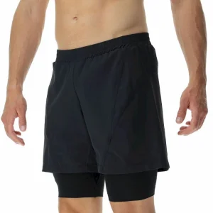 haute qualité Les meilleures critiques de 🥰 Uyn Running Exceleration Ow Performance 2In1 Short – Short running homme 🧨 15